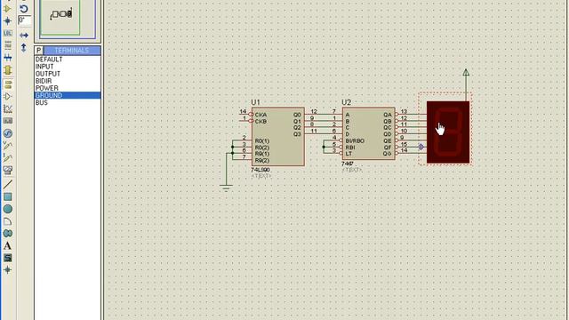 Proteus Video 5: BCD Counter seven segment display смотреть онлайн