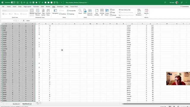 Excel - Answering Wyn Hopkins Wordle Challenge - Episode 2463A смотреть онлайн