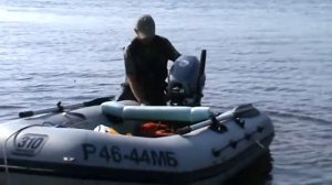 первый запуск китайского мотора и ямахи 8 л.с 4 такта