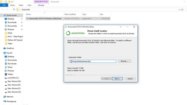 [ 2020 ] Python / R - Install Anaconda, Jupyter Notebook & Spyder on Windows 10 смотреть онлайн