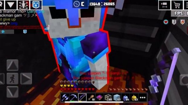 PvP vs 10 TUF | Planet of Cubes / Planet Craft