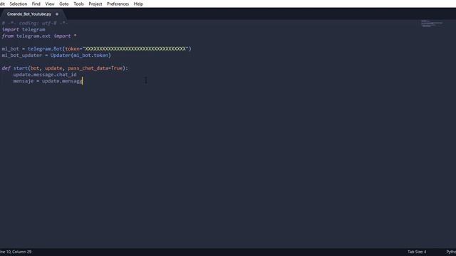 #1 Comenzamos! | Crear tu Bot de Telegram con Python 3.6.2 смотреть онлайн