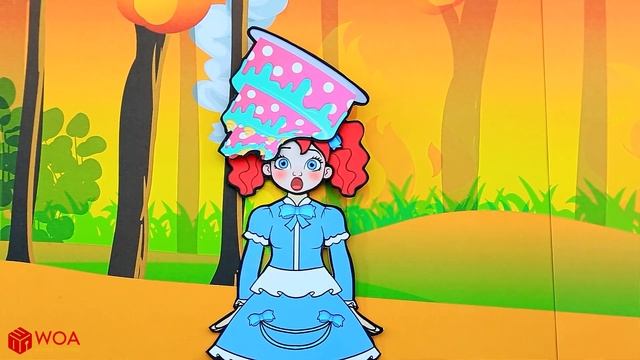 My Mom VS Your Mom Baking Contest - Rich Squid Game VS Broke Elsa | Paper Dolls Story Animation смотреть онлайн