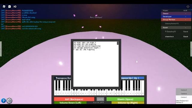 Minecraft C418 Roblox Piano смотреть онлайн