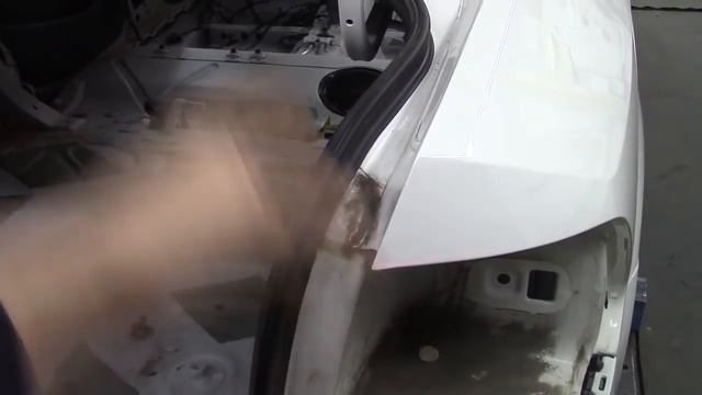 Ремонт кузова. Ремонт Фольксваген Поло седан #1. Body repair after an accident. смотреть онлайн