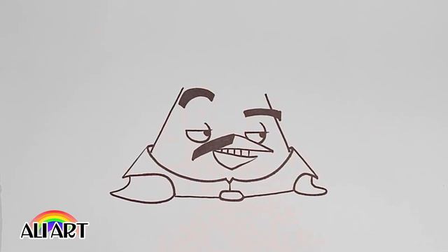 Drawing Angry Birds Star wars | step by step | Drawing & Coloring смотреть онлайн