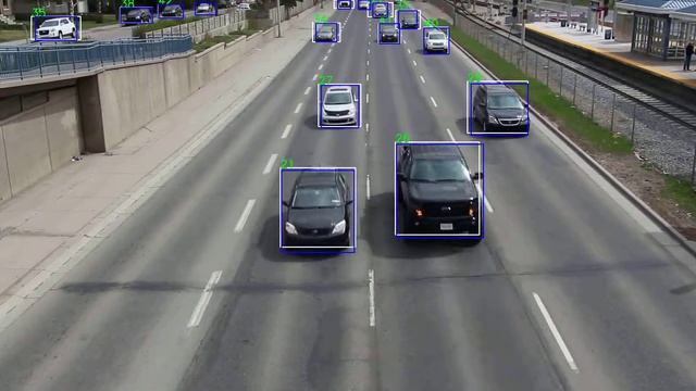 Vehicle Detection and Tracking using YOLOv3+DeepSort in python смотреть онлайн