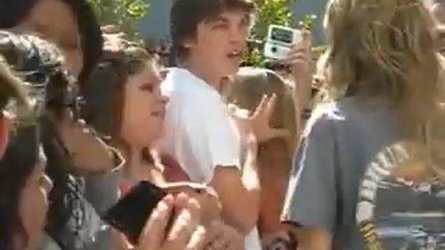 Marisa Miller signs autographs at Aptos High смотреть онлайн