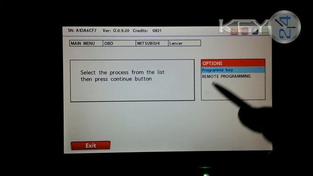 Zed-FULL - OBD - Mitsubishi Lancer 2009 (программирование ключа) смотреть онлайн