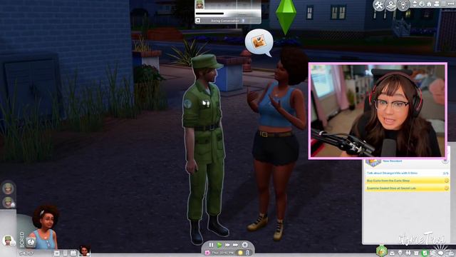 Playing The Sims 4: Strangerville 3 YEARS LATER смотреть онлайн