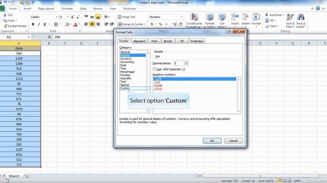 Insert zeros before numbers in excel to make them of same length смотреть онлайн