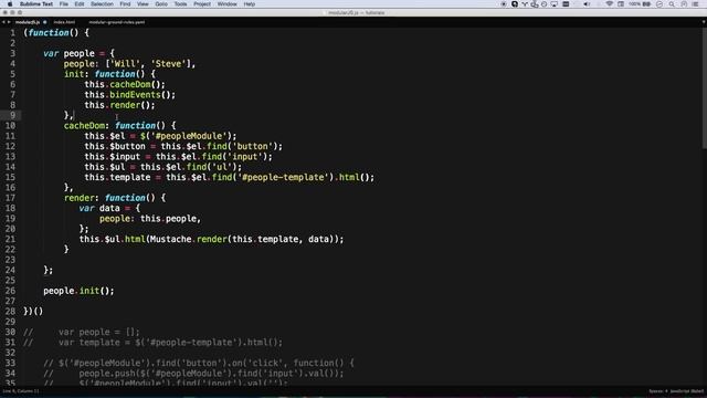 Modular Javascript #2 - Converting jQuery to an Object Literal Module смотреть онлайн