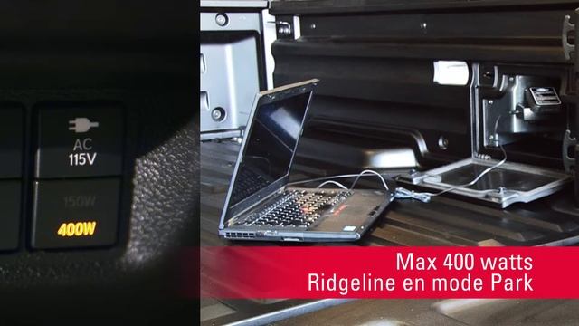 Honda Ridgeline - Onduleur de puissance intégré à la caisse смотреть онлайн