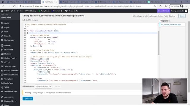 ACF (Advanced Custom Fields) Taxonomy Shortcode
