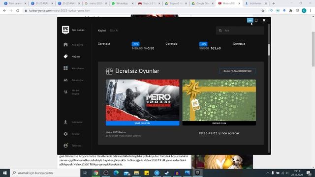 Metro 2033 Redux Türkçe Yama Yapma - Yama Kurulumu / Epic Games смотреть онлайн