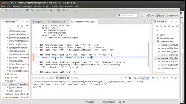 Specifying Parser Output using Scala смотреть онлайн