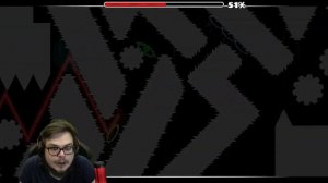 РЕАКЦИЯ БУЛКИНА НА САМЫЙ СЛОЖНЫЙ УРОВЕНЬ В GEOMETRY DASH   SLAUGHTERHOUSE