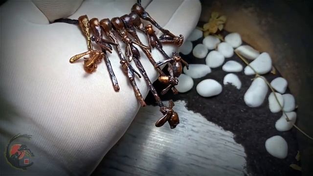 Pendant "Apes" and the form of flying bees! #ELECTROTYPE смотреть онлайн
