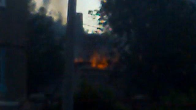 Пожар на территории д/с №11 смотреть онлайн