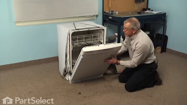 Dishwasher Repair - Replacing The Exterior Door Panel/Front Panel (Whirlpool Part # W10301577)