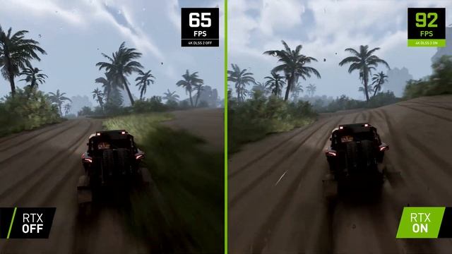 Dakar Desert Rally | 4K NVIDIA DLSS Comparison смотреть онлайн