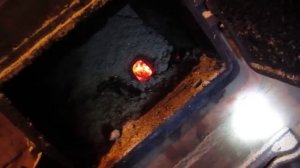 Пиролизная печь из кирпича.