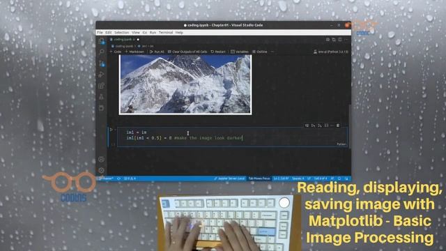 Basic Image Processing with Python | Reading, Displaying, Saving image with Matplotlib | ASMR Codin смотреть онлайн