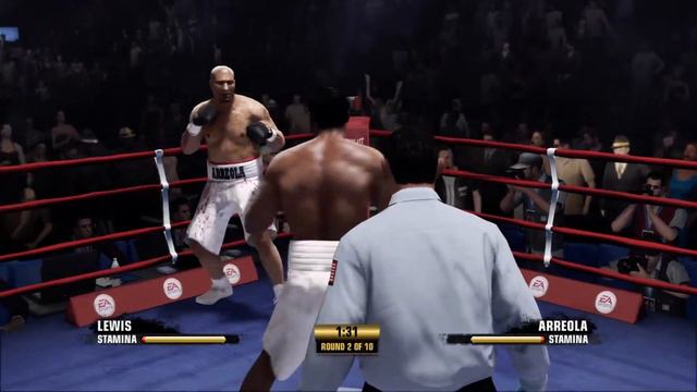 Lennox Lewis VS Cristobal Arreola - Fight Night Champion смотреть онлайн