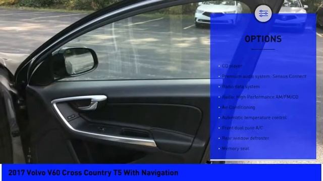 2017 Volvo V60 Cross Country T5 With Navigation P7333 смотреть онлайн