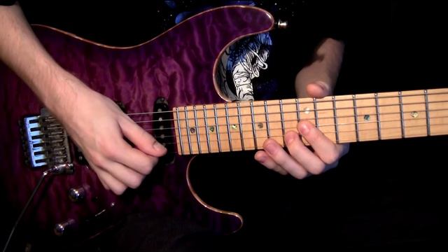 Guitar licks 16 - C major lick with backing track смотреть онлайн