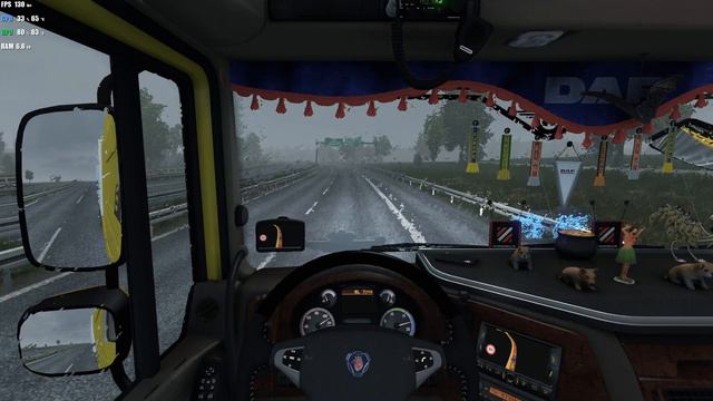 Рейс на Данию , и обратно . (Euro Truck Simulator 2) 18+ смотреть онлайн