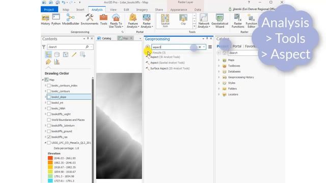 How to create slope and aspect maps in ArcGIS Pro смотреть онлайн
