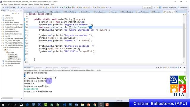 diferencias entre next y nextLine en JAVA IITA - COMPLETO смотреть онлайн