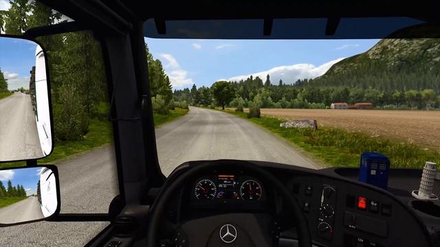 Mercedes Axor 1840 MP3 Reworked - Euro Truck Simulator 2 Mod смотреть онлайн