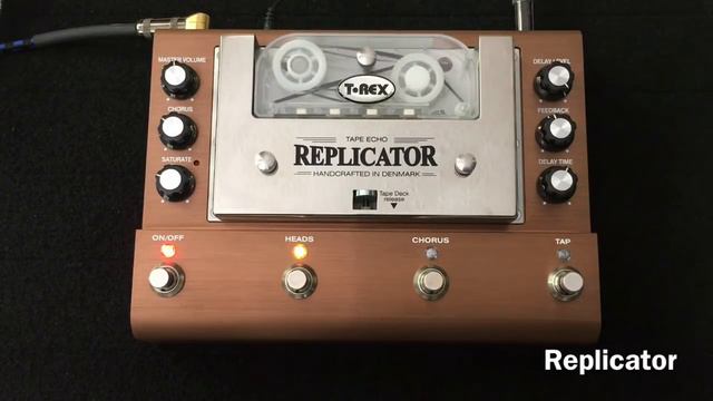 T-Rex Replicator Tape Echo Guitar Pedal смотреть онлайн