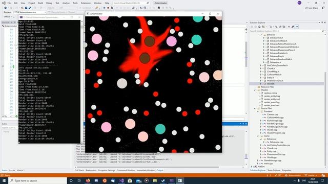 Ant simulation смотреть онлайн
