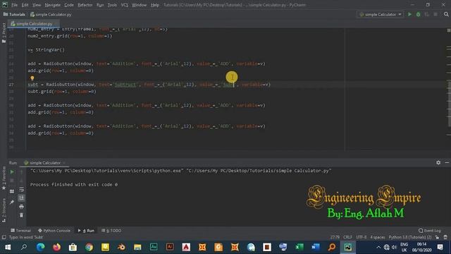15- Simple Calculator for Beginners - Python GUI- Tkinter смотреть онлайн