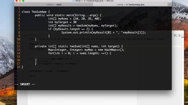 [1a/1000+] Two Sum Problem and Solution - Java [L1] смотреть онлайн