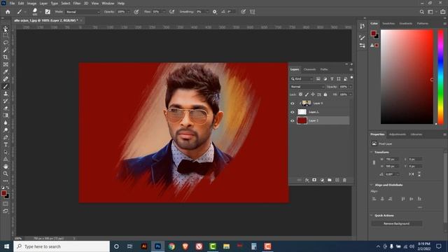 Watercolor Effect Photoshop 2022 || Photoshop Watercolor Effect || Watercolor Filter Photoshop смотреть онлайн