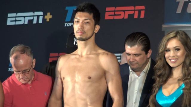 Official Weigh-in: Ryota Murata 159.2 vs. Rob Brant 158.4 смотреть онлайн