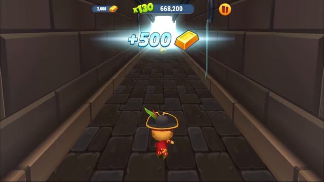 Talking Tom Gold Run *Full Screen* PIRATE GINGER New Character Catch The Raccoon