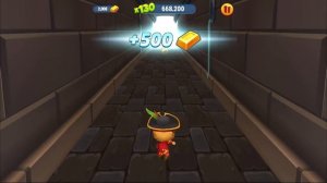 Talking Tom Gold Run *Full Screen* PIRATE GINGER New Character Catch The Raccoon