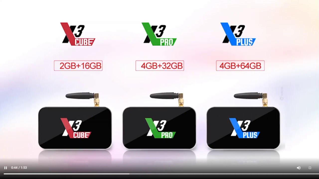 UGOOS X3 Pro — производительная ТВ приставка на Android 9.0 с Amlogic S902X3 смотреть онлайн