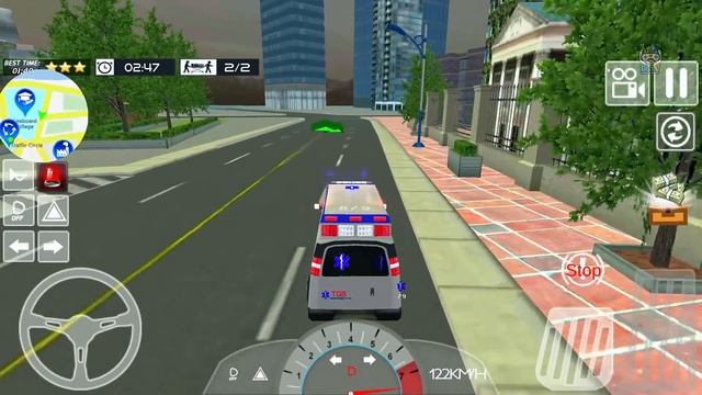 City Ambulance Rescue Driver #5 - 911 Emergency Helicopter Rescue - Android Gameplay смотреть онлайн