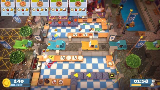 Overcooked! All You Can Eat World Food Festival 2-1: 4 stars!! смотреть онлайн