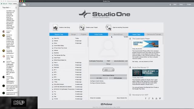 How to Make Sample Based Trap Tempo Hip Hop Studio One V4 смотреть онлайн