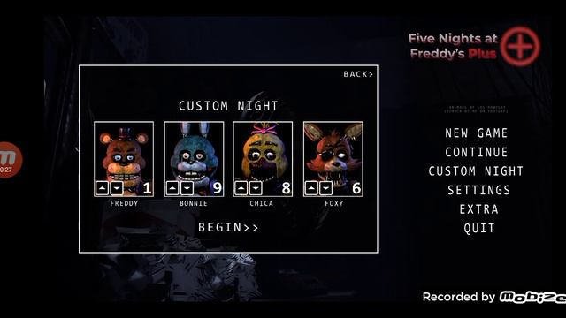 что будет если в FNaF plus в кастомной ночи написать 1987? смотреть онлайн