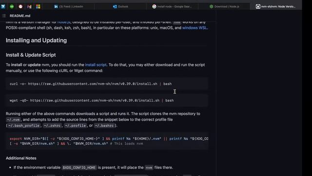nvm command not found on mac Node Version Manager install смотреть онлайн