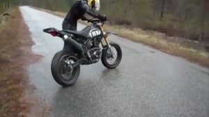 BM 200 Motard Stuntriding 2013