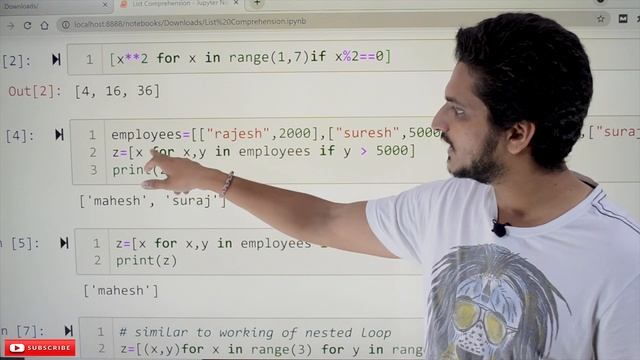 List Comprehensions in Python || Lesson 22.1 || Python || Learning Monkey || смотреть онлайн